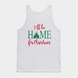 I'll be Home for Christmas Tank Top